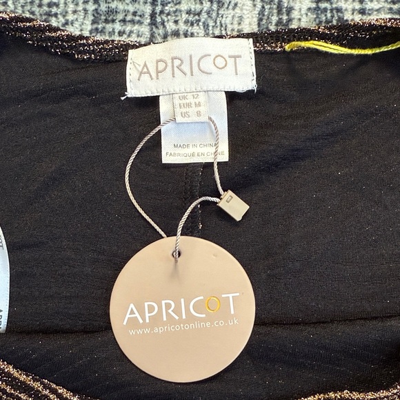 Apricot UK Beautiful Metallic Dolman Sleeve Top - Picture 6 of 16
